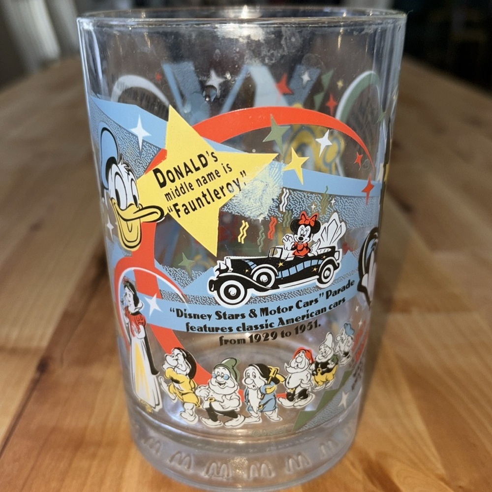Disney World 100 Year Anniversary McDonald's Collectors Glass 2000 Collectible - Picture 4 of 8